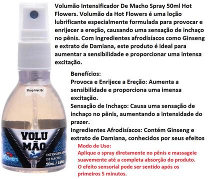 Imagem de 02 spray Volumão funciona Como Aumento Peni@no Instantâneo