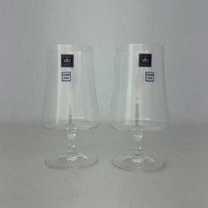 Imagem de 02 Taças Xtra de Cristal Bohemia 380ml Cerveja Chopp Drinks