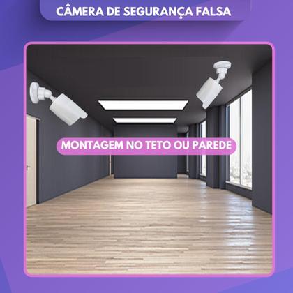 Imagem de 02 Un Câmera FALSA Inibe roubo e intrusão