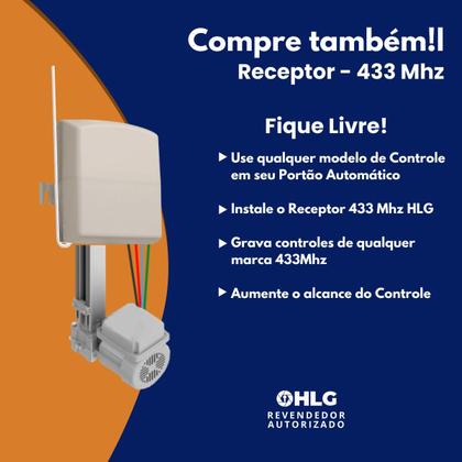 Imagem de 02 Unid Controle Remoto TKey 433mhz Code Learning