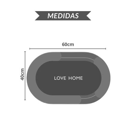 Imagem de 02 unidades Tapete De Banheiro Antiderrapante Super Soft Macio Seu Chão Mais Seco