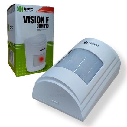 Imagem de 03 Sensor Infravermelho Alarme Com Fio IPEC Passivo Interno