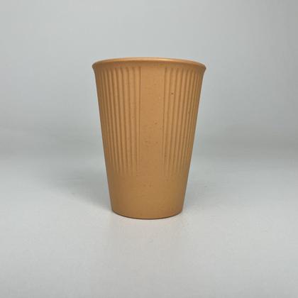 Imagem de 03 Unidades Copos de Bambu 300ml Cores Sortidas Stripes Lyor