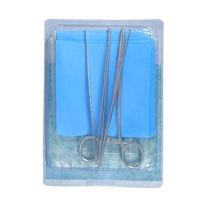 Imagem de 03Un Kit Curativo Estéril Descartável De Metal Kolplast