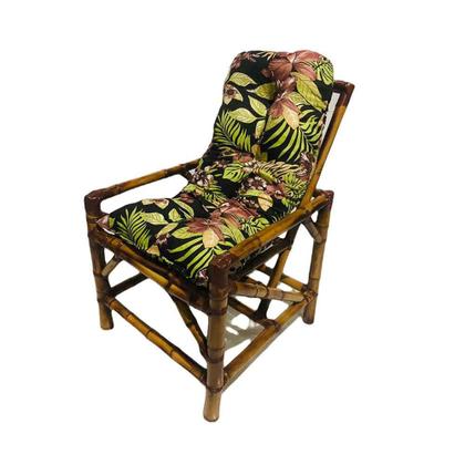 Imagem de 04 Almofadas Estampada P/ Poltronas Sofá Bambu Vime