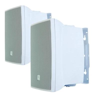 Imagem de 04 Caixas Som Ambiente Jbl Selenium C621b 100w Branco