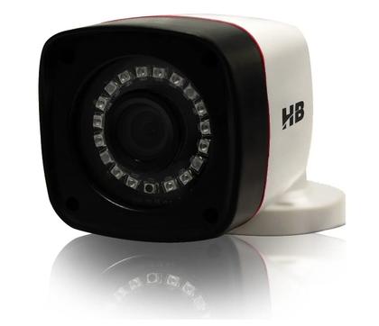 Imagem de 04 Câmera Sistema Segurança Cctv Hb Tech Hb 401 Híbrido 4 Em 1 720p 2.8 Mm 20 Metros
