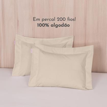 Imagem de 04 Fronhas Aquarele P/travesseiro De Bebê 40x30 c/03 Abas 100% Algodão 200 Fios