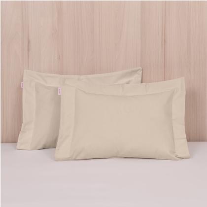 Imagem de 04 Fronhas Aquarele P/travesseiro De Bebê 40x30 c/03 Abas 100% Algodão 200 Fios