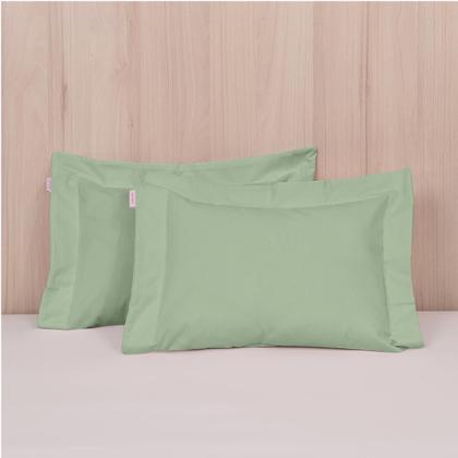 Imagem de 04 Fronhas Aquarele P/travesseiro De Bebê 40x30 c/03 Abas 100% Algodão 200 Fios