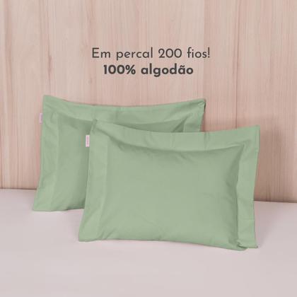 Imagem de 04 Fronhas Aquarele P/travesseiro De Bebê 40x30 c/03 Abas 100% Algodão 200 Fios