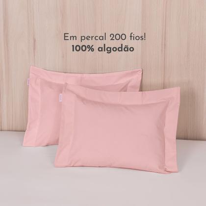 Imagem de 04 Fronhas Aquarele P/travesseiro De Bebê 40x30 c/03 Abas 100% Algodão 200 Fios