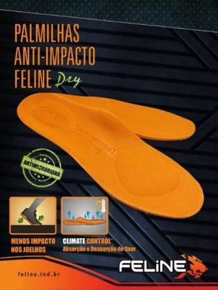 Imagem de 04 Pares De Palmilhas Anti-impacto / Anti-odor Original Feline