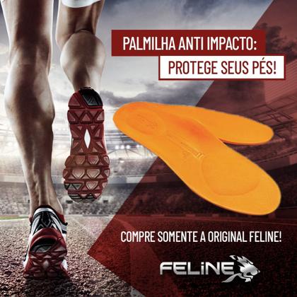 Imagem de 04 Pares De Palmilhas Anti-impacto / Anti-odor Original Feline