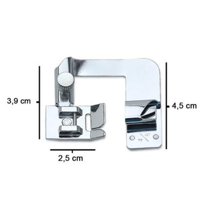 Imagem de 05 Calcador de Bainha Barra 10mm para Maquina Domestica Lanmax 6290-4