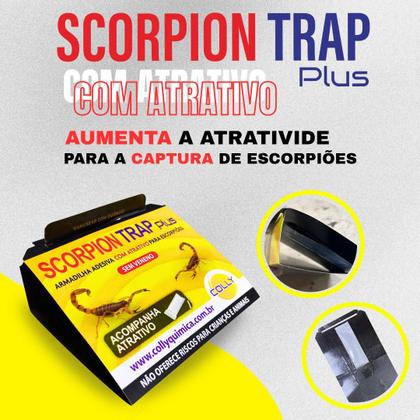 Imagem de 05 Unid Armadilha para Escorpião com Atrativo Sem Veneno Proteção Residencial