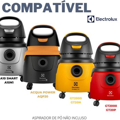 Imagem de 06 Saco P/aspirador De Pó Electrolux A10n1 Refil Compatível Descartável Bocal de Encaixe 45 mm Alta Capacidade Eficaz