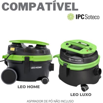 Imagem de 06 Saco P/Aspirador De Pó IPC Soteco Leo Luxo LP1/16 Coletor