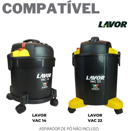 Imagem de 06 Sacos P/Aspirador De Pó Lavor Vac22 1250W Descartável