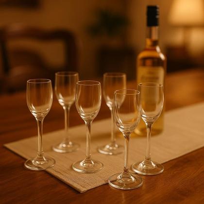 Imagem de 06 Taças 65ml Licor Bar Degustação Cristal Bohemia Colibri