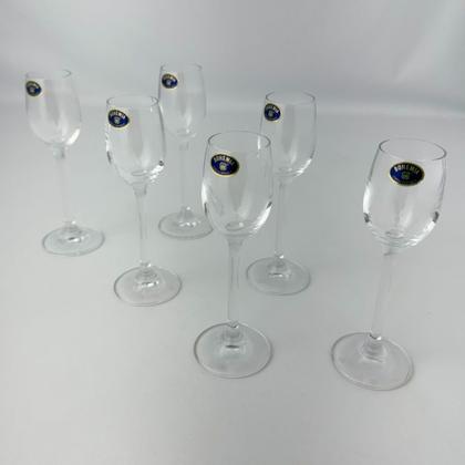 Imagem de 06 Taças 65ml Licor Bar Degustação Cristal Bohemia Colibri