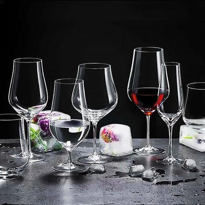 Imagem de 06 Taças Tulipa Gin ou Vinho em Cristal Titanium 600mL - Bohemia