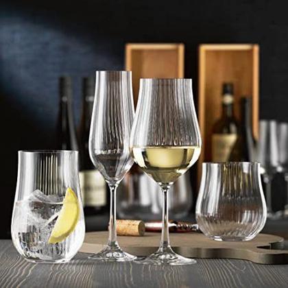 Imagem de 06 Taças Tulipa Optic para Espumante em Cristal Titanium 170mL - Bohemia