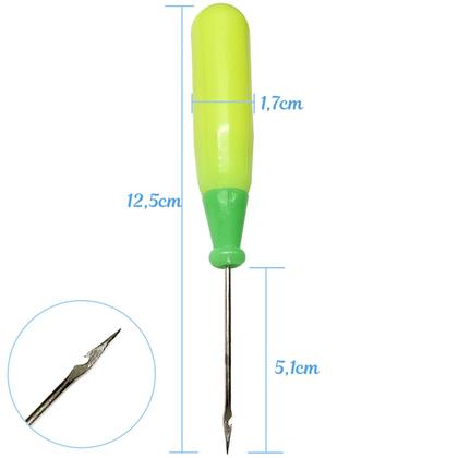 Imagem de 08 Furador Agulhão Manual Sovela Costura Patchwork Couro