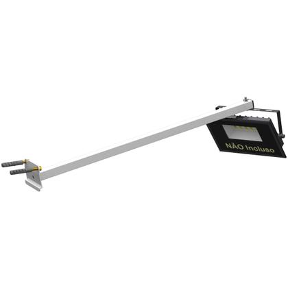Imagem de 08 SUPORTES REFLETOR BASE INCLINADA BRAÇO 60 cm 08 CJ