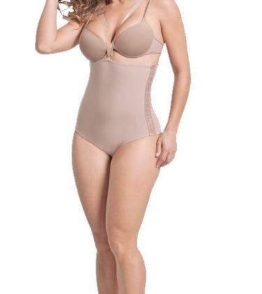 Imagem de 091 Cinta Calça esbelt em cetinete com reforço frontal