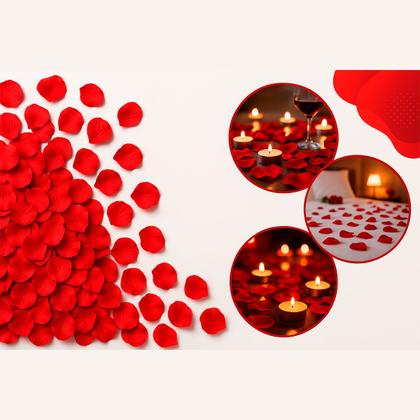 Imagem de 1.000 Pétalas De Rosas Artificiais Domus Vita Casamento Noivas Cor Vermelho Decoração