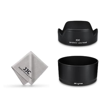 (1+1) Kit de lente dupla JJC para Canon R50 R100 R100 RF-S 18-45 mm F4.5-6.3 é STM e RF-S 55-210 mm F5-7.1...