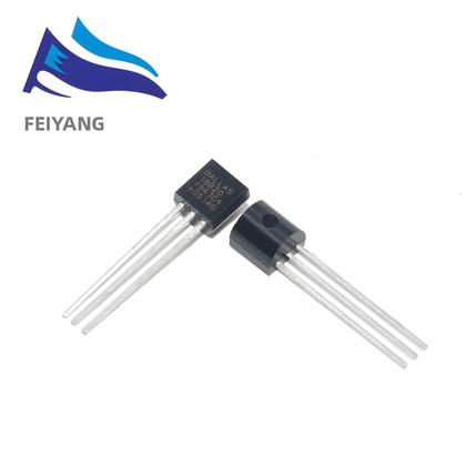 Imagem de 1/5/10pcs DALLAS DS18B20 18B20 TO-92 IC CHIP Termômetro Sensor de temperatura