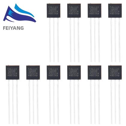 Imagem de 1/5/10pcs DALLAS DS18B20 18B20 TO-92 IC CHIP Termômetro Sensor de temperatura