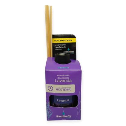 Imagem de 1 Aromatizador de Lavanda Difusor Ambiente Palito 280ml Cheiroso da Senalândia Desde 1999 - Envio Já