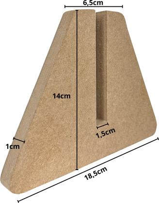 Imagem de 1 Biombo Divisoria MDF Horizontal Vertical Pintado Branco Com Pé Divisor de Ambiente