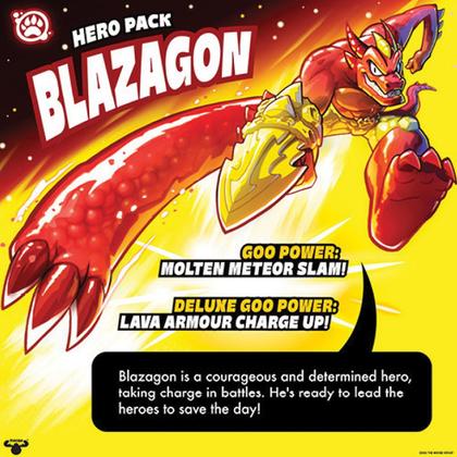 Imagem de 1 Boneco Elástico Blazagon com Acessório - Goo Jit Zu