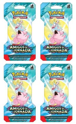 Imagem de 1 Boosters Cards Pokémon Amigos De Jornada Copag EV9 PCT C/6
