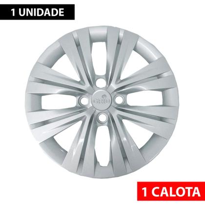 Imagem de 1 calota 250cp-pta 15 prata padrão gol voyage saveiro 2023