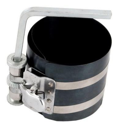 Imagem de 1 Cinta Para Anéis De Pistão 3 + 1 Alicate Saca Conector