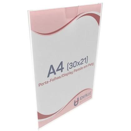 Imagem de 1 Display Expositor Porta Papel Folha A4 Petg De Paredes