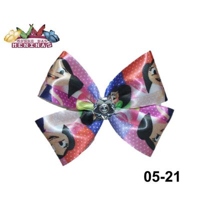 Imagem de 1 Elastico Rabico Xuxinha De Cabelo Meia  Com Laço: mod 05-2