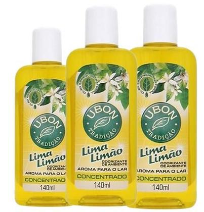 Imagem de 1 Essência Lima-limão 140ml  Eucalipto Stagiariana Ubon Concentrado  Ubon P/ Lar Hotel Pousada Clube Spa