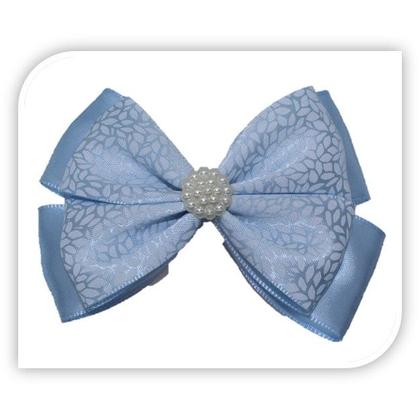 Imagem de 1 Faixa Cabelo Com Laço Infantil Bebê Meia De Seda Mod 30