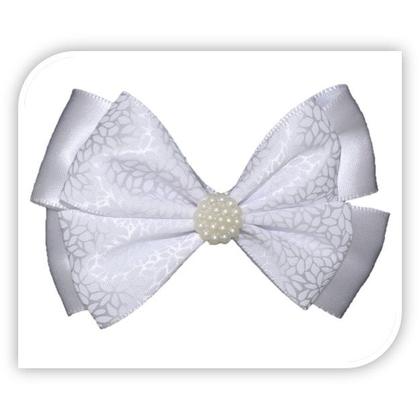 Imagem de 1 Faixa Cabelo Com Laço Infantil Bebê Meia De Seda Mod 30