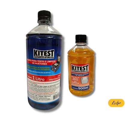 Imagem de 1 Fluido Liquido de Test Bicos + 1 Detergente 500 ML Kitest