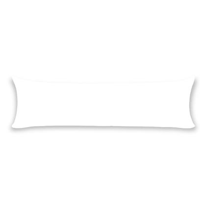 Imagem de 1 Fronha Capa Travesseiro de Corpo Xuxão 1,30cmx40cm Com Zíper Algodão 180 Fios