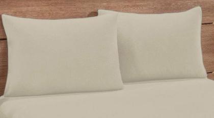 Imagem de 1 Fronha Simples com Zíper 90cmx50cm Percal 200 Fios 100% Algodão