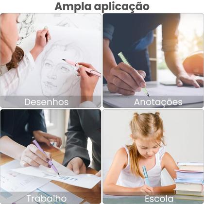 Imagem de 1 Lápis Infinito Que Não Aponta Lápis Eterno Corpo Tom Pastel