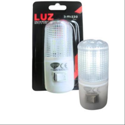 Imagem de 1 Luminária Tomada Abajur Led Mini Luz Noturna Bivolt Mizza Escritório Quarto Bebê Vários Ambientes